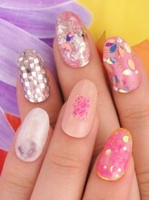 カラーズ 浜松店(colors)/春カラー×キラキラ(*´ω｀*)