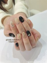 プライベート ネイルサロン マーマ(murmur)/キラキラスワロネイル