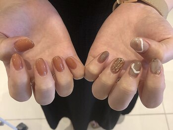 ネイル アヴァンス あべのルシアス店(Nail AVANCE.)/ニュアンスネイル 松村