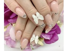 ディーネイル 天王寺(D-nail)/[中村]ガラスフレンチ＊*