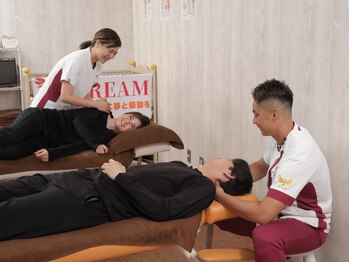 ドリーム(DREAM)の写真/ご夫婦・ご友人・カップルでのご来店、大歓迎です♪不調の出にくいカラダへ改善します◎全身スッキリ!!