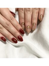 クレア(Clare)/ゴールド×ボルドー