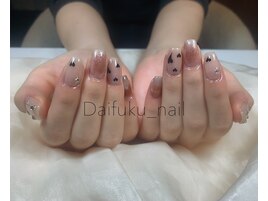 ハートネイル＆チークネイル