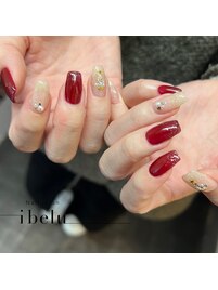 クリスマスネイル