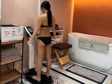 ラローゼ トウキョウ(LA ROSEE TOKYO)の雰囲気（数字で知る私の身体、測るたびに理想のシルエットへ近づく時間）