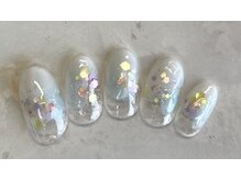 アルブル(ARBRE)/♪8月定額シンプルネイル♪