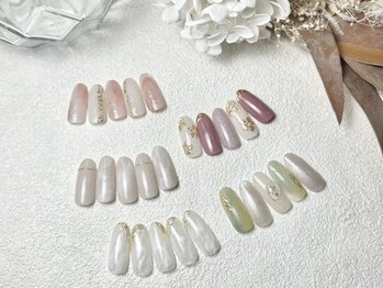 マニネイルケア なんば店(maninail CARE)の写真/トレンドも個性派もおまかせ♪好きなアートを楽しめるつけ放題コース★