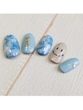 ネイルサロン クイル(QUILL)/７月デニム（３）