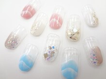 ネイルサロン クイール 小山店(NAIL SALON QUILL)/波アート