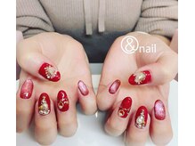 アンドネイル(& nail)/クリスマスネイル