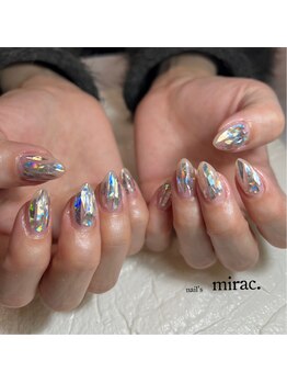 ネイルズミラク(nail's mirac.)/シルバーホイルネイル