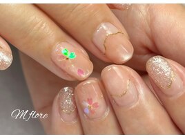 桜ホログラムネイル