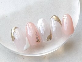 綺麗めうねうねミラーフレンチ