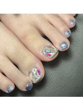 リラボ(Re.LABO)/ギラギラフットネイル