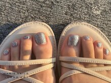 マリー ネイルズアンドラッシュアート モザイクモール港北店(MARIE NAILS & LASH ART)/定額￥7,700 フラッシュ0814a