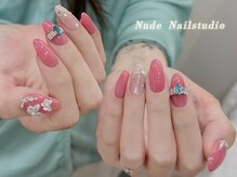 ヌード ネイルスタジオ 船橋店(Nude Nailstudio)/パラジェル/長さだし/オフのみ