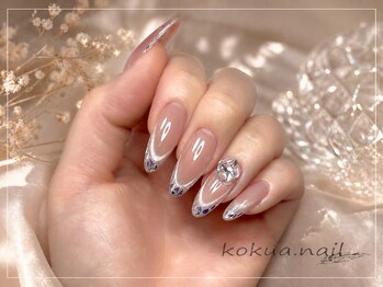 コクアネイル(kokua.nail)の写真/《爪のコンプレックス、無かったことに。》深爪・短爪さんも美しく整う長さ出し♪イベントにも◎