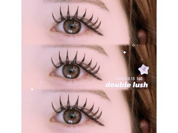 Eyelash salon Camelllの写真/【濃密ダブルラッシュ160束】初回オフ無料!写真映え、メイク時短が叶う♪LEDにご変更◯