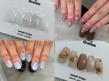 ブレフィー(Brefee)の写真/季節に合わせたデザインが豊富♪貴方の指先を彩る特別なアートを、お得な定額ネイルで叶えます☆