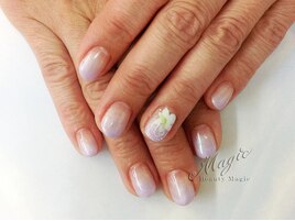 上品パープルグラデ