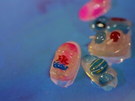新宿３dネイル 縁日ネイル