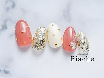 ネイル アンド スクール ピアシェ(Piache)/今月キャンペーンデザイン¥9600