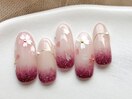 桜フラッシュネイル