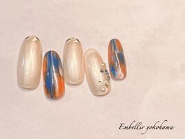 (2237)塗りかけネイル