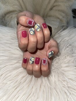 お花/アートネイル♪