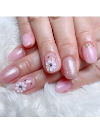 フラワーネイル