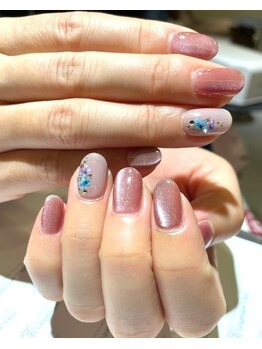 アンジェリーク ネイル(angelique nail)の写真/丁寧な施術と美しい仕上がりにうっとり…♪お客様の日常に彩りを☆《ご新規様20%OFFクーポンご用意》