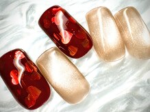 チェリーズネイル(Cherrys Nail)/バレンタイン ハートネイル