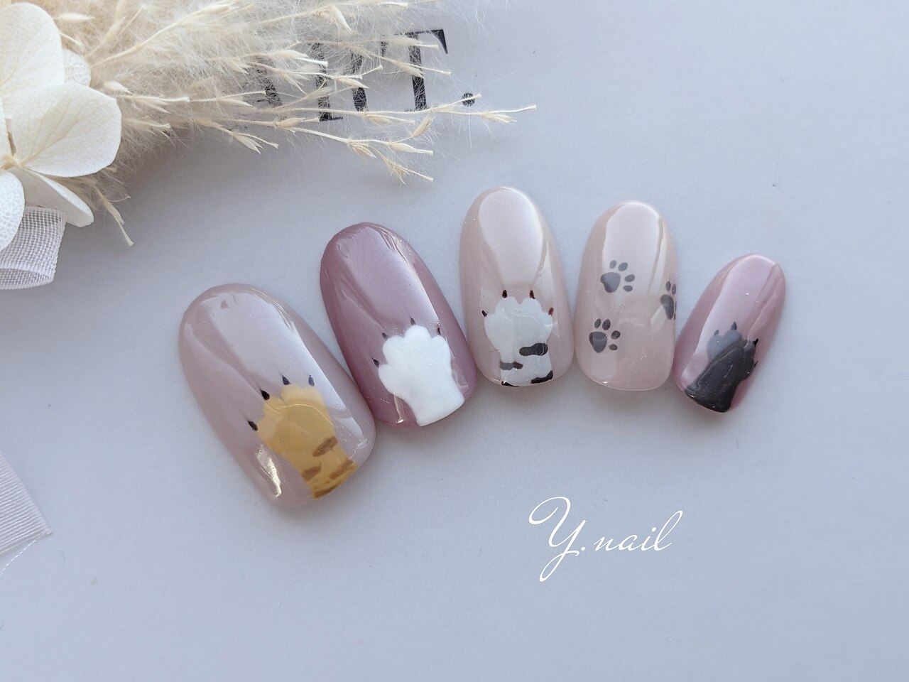 うさぎネイル　いぬネイル　ガーリーネイル うさぎネイル いぬネイル ガーリーネイル