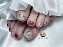 ニットネイル(Nhit.nails)/フット人気デザイン
