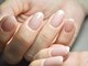 ファン ネイルサロン スクール(Fun)の写真/シンプルなのに惹かれる。“品とセンス”を感じる仕上がりで、周りと差のつく洗練された指先へ。