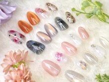 グロスネイル(gloss nail)の雰囲気（デザインに迷った時は定額デザインがおすすめ）