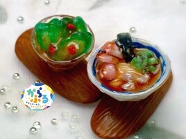 お客様オーダー食べ物ネイル