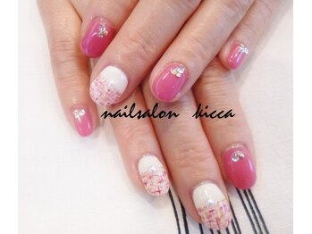 キッカ(kicca)/ツイードデザイン　