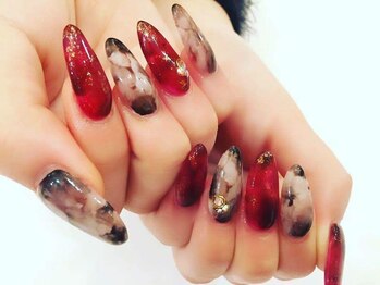 ネイルサロン ネイルズゴーゴー 渋谷店(NAILSGOGO)/ニュアンス 大理石 タイダイ