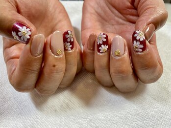 ロータス Lotus/フラワーアートネイル