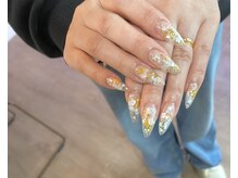 オテモネイル(otemo.nail)/金箔シェルネイル