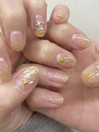 クリスマスネイル