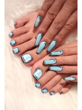 ネイルルーム アイボリー(nail room ivory)/コミックネイル