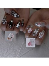 ルーミー アンド コー(Roomy&co.)/キティちゃんネイル