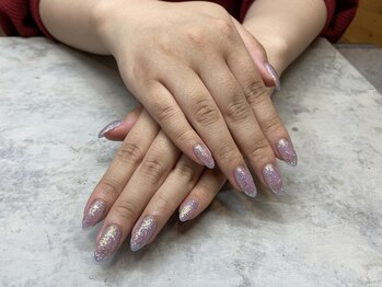 シンプリー ワン 渋谷店(Simpliee ONE)/【ハンド】グリッターカラー