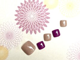 12月 フット ワンカラー２