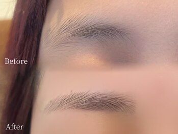 イコイ(ikoi)の写真/WAX×間引き×カット×メイク仕上げ☆通いやすい価格であなただけの美眉をサポートします◎