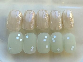 アイネイルズ 池袋店(I-nails)の写真/シンプルだからこそこだわりを☆Natural Collection初回￥7500(オフケア込)/再来￥8000(オフ代別途)[池袋]