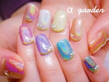 ネイルサロン アルファガーデン 町田本店(α garden)/10本アートコース●オフ込み3ｈ