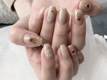 08ネイル(08 nail&school)/クリスマスネイル☆